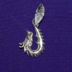 Dragon Silver Pendant
